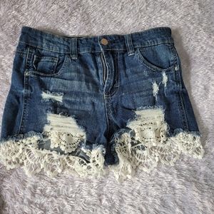 Hight waist Jean short